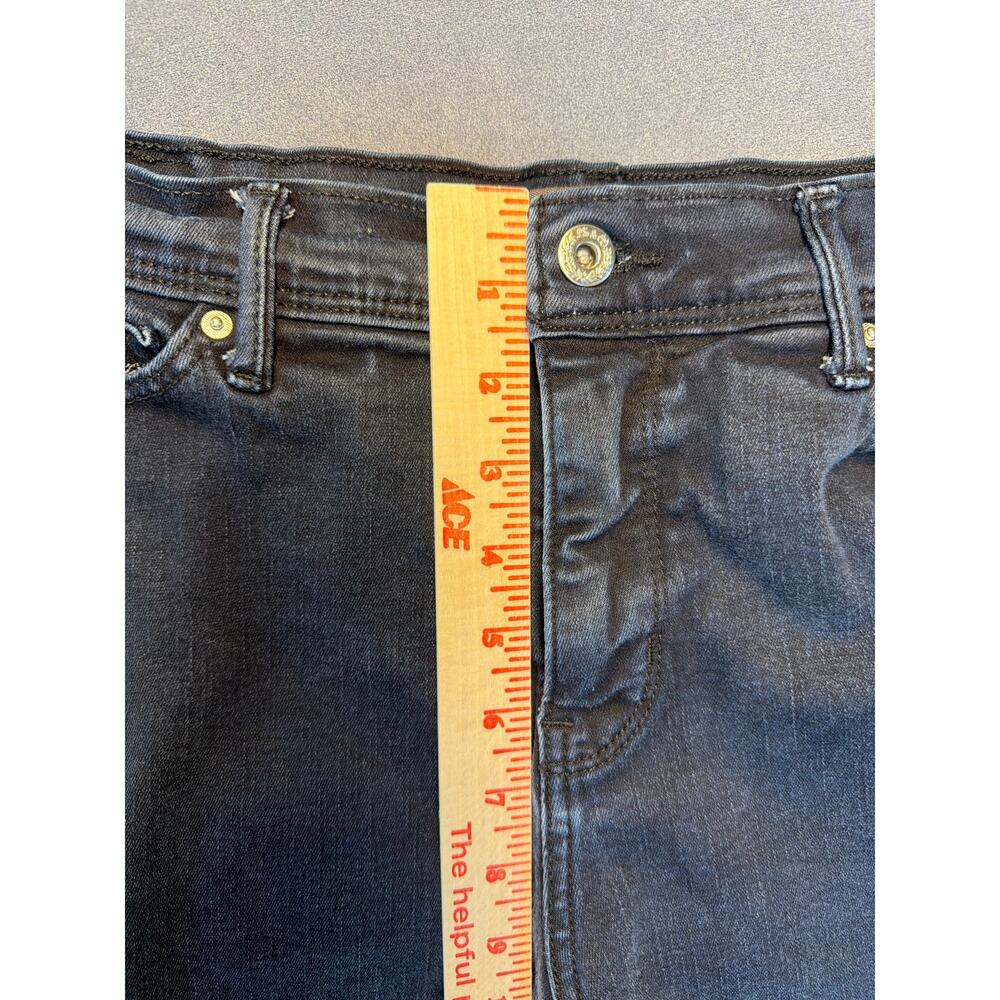 Levis 512 Women Jeans Blue Denim Bootcut Leg Stretch Mid Rise Pockets Casual 10M - Picture 10 of 12